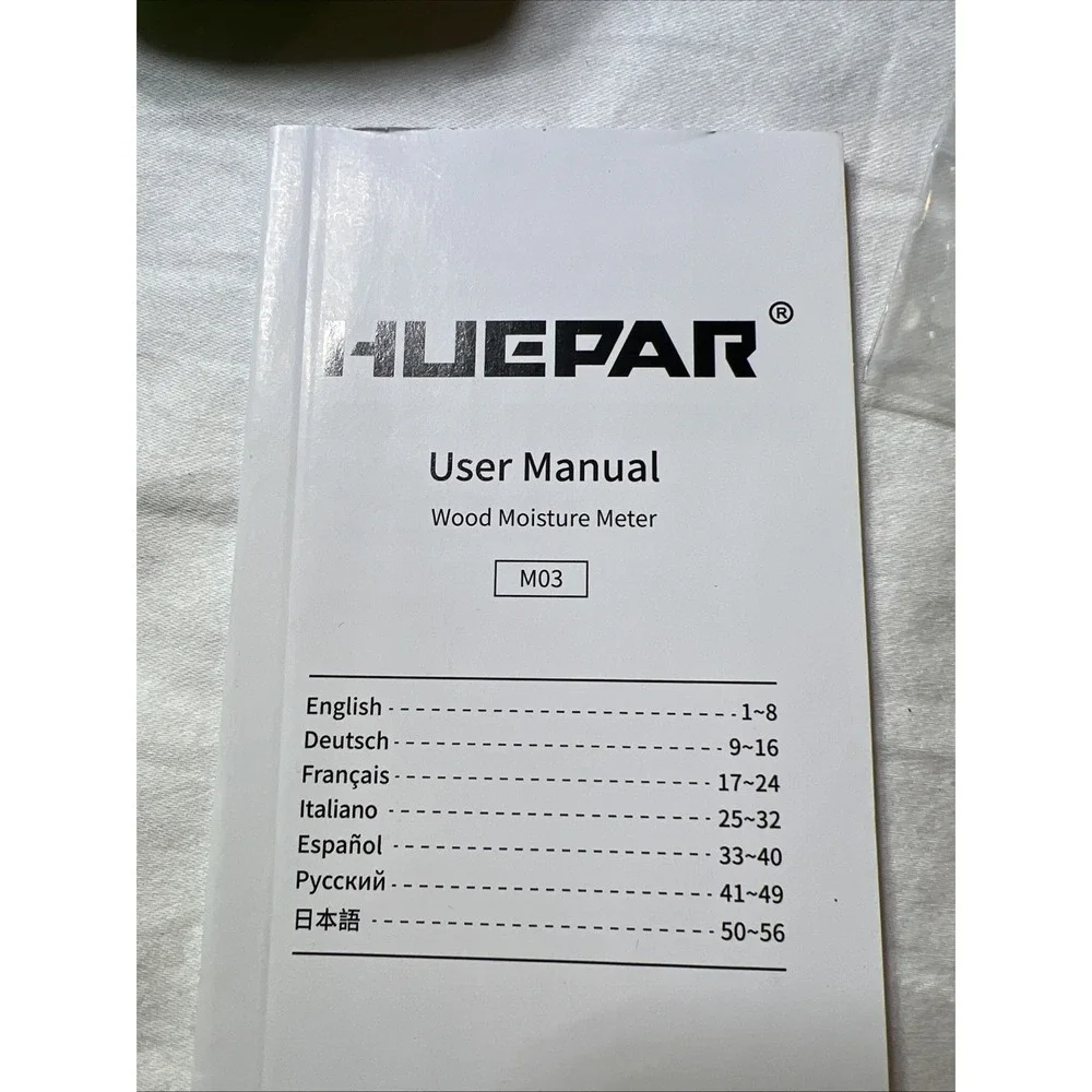 Huepar Wood Moisture Meter M03 #MT600